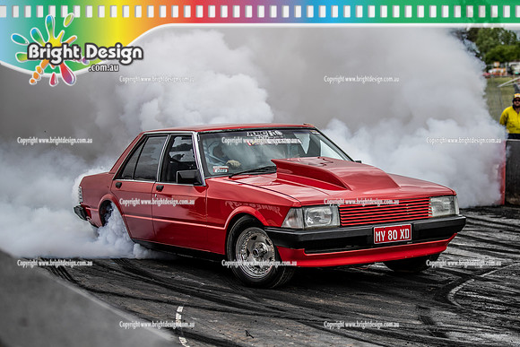 Summernats 34 Friday 7 Jan 2022  BDMP3211  MY80XD BURNOUT