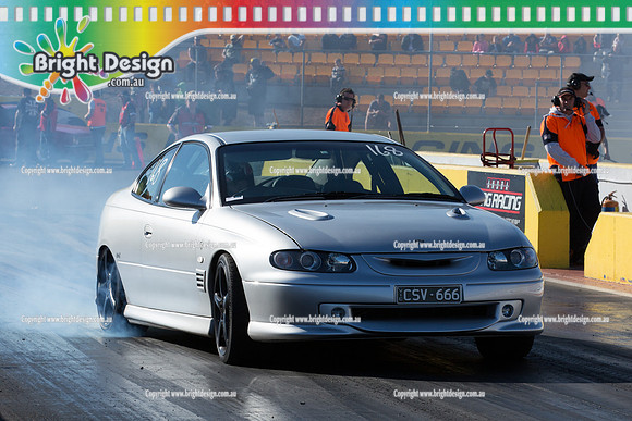 ANDRA Street Outlaws Drag Racing Quals Rnd 5 @ Calder Park 24 September 2014 (24985)  CSV666