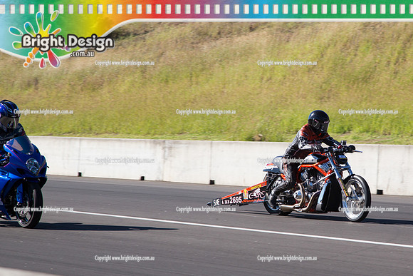 X-Champs @ Sydney Dragway SUN 4 May 2014  (6718)  MODIFIED BIKE  AMB 2695 NIKI ZAKRZEWSKI