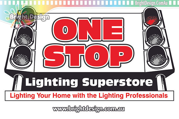 LGD One Stop Lighting Superstore Corporate Logo and Branding Designed by Bright Design Studio