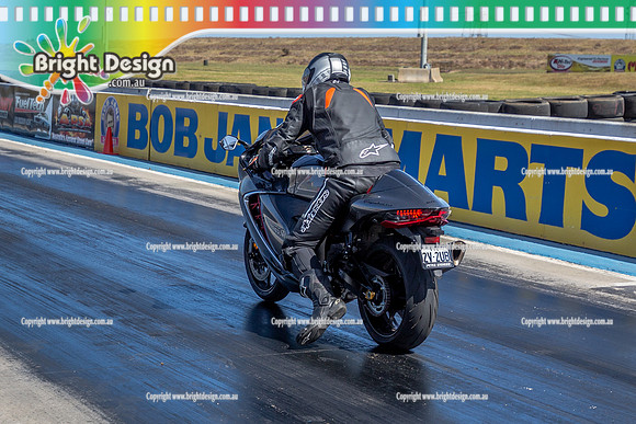Fast Friday on Saturday @ Calder Park Drag Racing 12 October 2024 (171244) 2V2UB BIKE