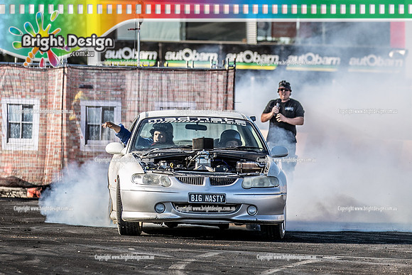 Skid City Day 4 @ Swan Hill Sept 2023 (12176) BIG NASTY BURNOUT COOPER LEE MADGWICK