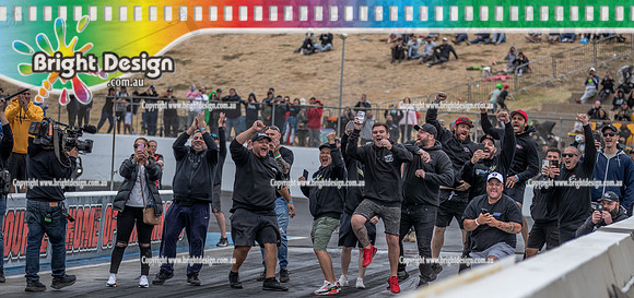 Street Outlaws NPK No Prep Kings vs Australia @ Calder D2 19 March 2023 (148067) CREW JETF18 7234 ADAM POPOVIC