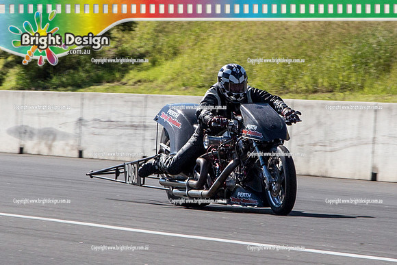 X-Champs @ Sydney Dragway SUN 4 May 2014  (6522)  BIKE TOP FUEL MOTORCYCLE  TBT 2987 MARK DREW