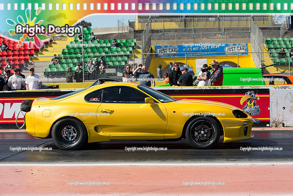 ANDRA Street Outlaws Drag Racing Quals Rnd 5 @ Calder Park 24 September 2014 (24172)  MELLOW YELLOW TBC