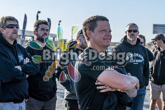 Street Machine Drag Challenge Weekend 3 SMDCW3 March 2022  BDMP1070  MILDURA DRIVERS BRIEFING CREW