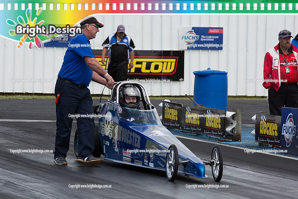 Summit Sportsman Series Rnd 1 Drag Racing 17 Jan 2015 @ Portland  (10082)  JUNIOR DRAGSTER TOBSTER AJD 130 TOBY AUSTIN