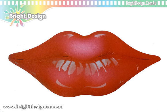 Fine Art Illustration of Red Finger Nail Custom Airbrushed By Bright Design Airbrush Studio www (2)