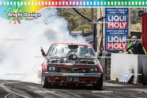 Summernats 28 Saturday 3 Jan 2015  BD (4665)  TUF253 BURNOUT