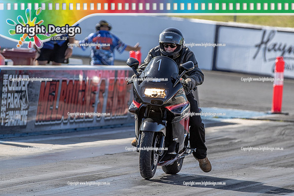 Fast Friday on Saturday @ Calder Park Drag Racing 12 October 2024 (172104) BIKE 2S2WZ