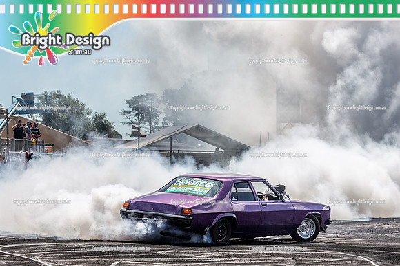 Summernats 34 Sunday 9 Jan 2022  BD__0548  BIGPURP BURNOUT