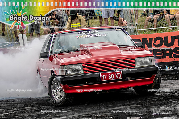 Summernats 34 Friday 7 Jan 2022  BDMP3223  MY80XD BURNOUT