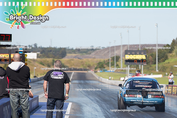 X-Champs @ Sydney Dragway SUN 4 May 2014  (6144)  SSBB 2476  7 SINS RACING  RODNEY SPANNENBERG