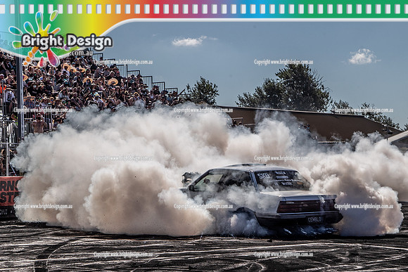 Summernats 34 Sunday 9 Jan 2022  BDMP2618  CEMBLO BURNOUT