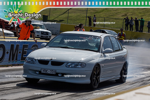 ANDRA Street Outlaws Drag Racing Quals Rnd 5 @ Calder Park 24 September 2014 (24016)  YOC733