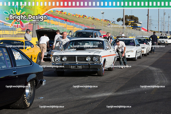ANDRA Street Outlaws Drag Racing Quals Rnd 5 @ Calder Park 24 September 2014 (25202)  KXY700
