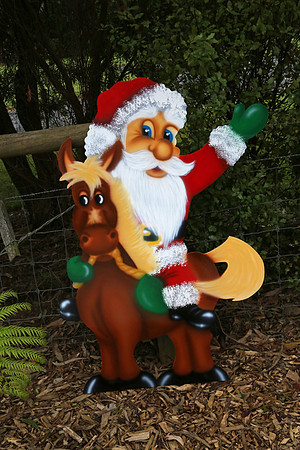 2- S-14 a Santa on Horse 1 Outdoor Christmas Decoration by Bright Design (4)