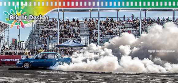 Summernats 34 Sunday 9 Jan 2022  BDMP3062  3FIVE5 BURNOUT