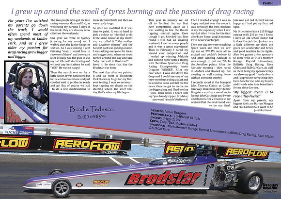 Dragway Magazine Issue #11 (May 2014) Brodstar