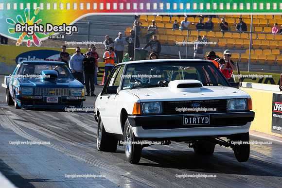 ANDRA Street Outlaws Drag Racing Quals Rnd 5 @ Calder Park 24 September 2014 (25010)  DIRTYD
