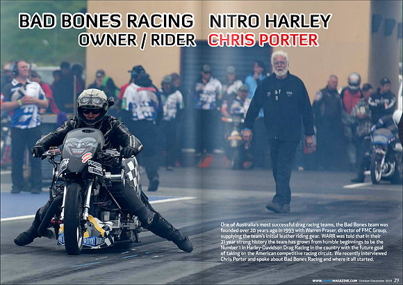 WARR Magazine Issue 2 - p28-29 Chris Porter Bad Bones Racing