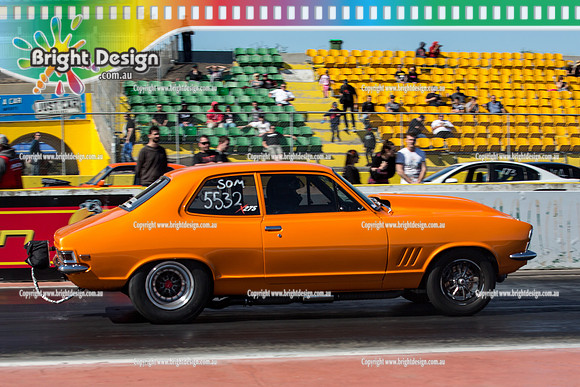 ANDRA Street Outlaws Drag Racing Quals Rnd 5 @ Calder Park 24 September 2014 (24299)  31459H