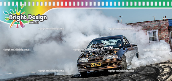 Skid City Day 4 @ Swan Hill Sept 2023 (11320) GHETTO BURNOUT SHANE D'AMATO