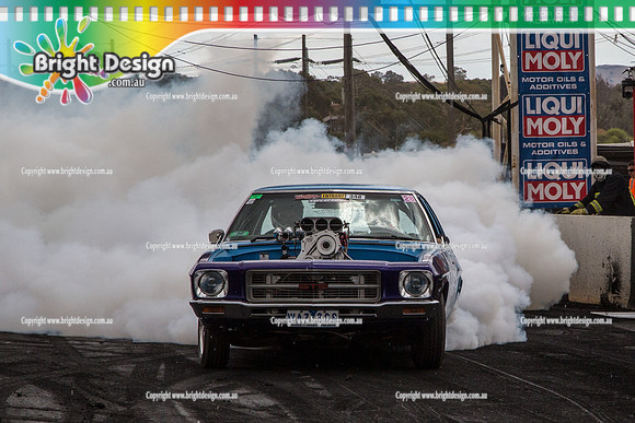 Summernats 28 Sunday 4 Jan 2015  BD  (8147)  WAZ308 BURNOUT