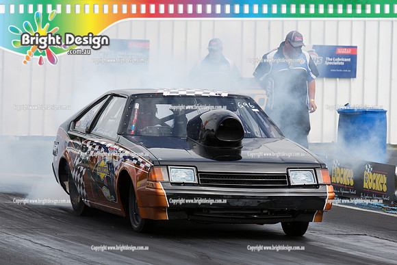 Summit Sportsman Series Rnd 1 Drag Racing 17 Jan 2015 @ Portland  (10162)   SG 696 COLIN GRIFFIN