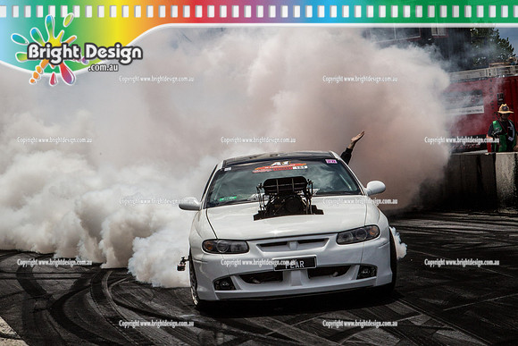 Summernats 28 Sunday 4 Jan 2015  BD  (8004)  FEAR BURNOUT