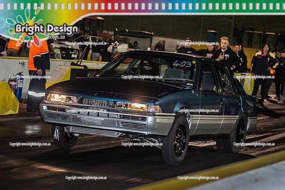 KOTH King of the Hill & Fast Friday @ Calder Park Drag Racing Friday 5 MAY 2017 (83987) 403 PRORB CARTLEDGE
