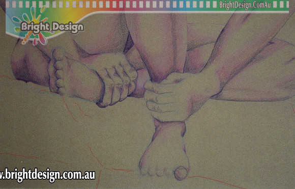 Fine Art Traditonal pencil Illustration by Michelle Porobic from Bright Design (6)
