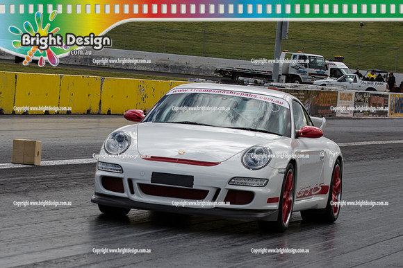 ANDRA Street Outlaws Drag Racing Qualifiers Rnd 3 @ Calder Park  SUN 24 Aug 2014   (21336)  XTREMESMASHREPAIRS PORSCHE