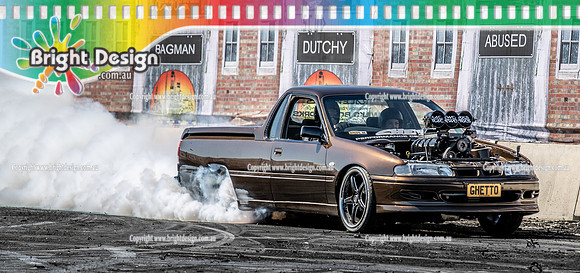 Skid City Day 4 @ Swan Hill Sept 2023 (11264) GHETTO BURNOUT SHANE D'AMATO