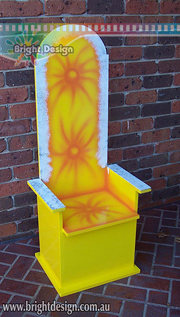 pca Lollipops Play Centre Internal Decorating Childrens Chair Custom Airbrushing by Bright Design