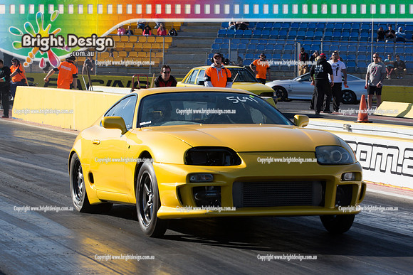 ANDRA Street Outlaws Drag Racing Quals Rnd 5 @ Calder Park 24 September 2014 (25095)  YELLOW TBC