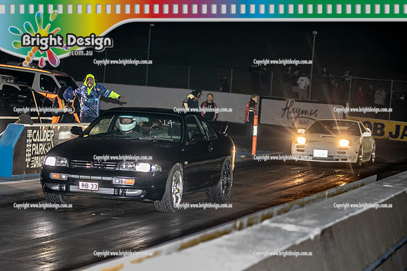 Fast Friday & Roll Racing @ Calder Park Drag Racing 19 April 2024 (166213) RB33