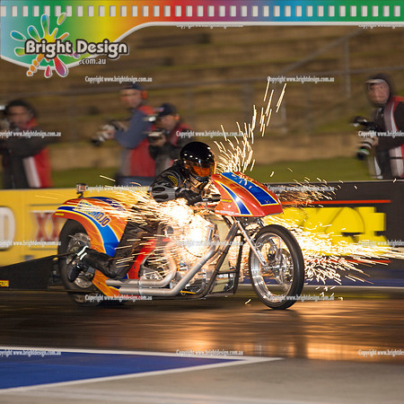 X-Champs  Sydney Dragway SAT 3 May 2014  (5854)  COMP BIKE  NBT 676  LES HOLDEN   CRACKER square