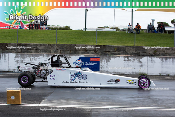 Summit Sportsman Series Rnd 1 Drag Racing 17 Jan 2015 @ Portland  (10064)  JUNIOR DRAGSTER CJD 5709 TIM BAKER