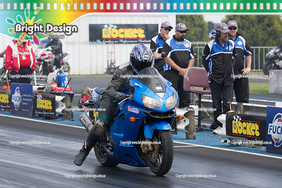 Summit Sportsman Series Rnd 1 Drag Racing 17 Jan 2015 @ Portland  (10146)  BIKE