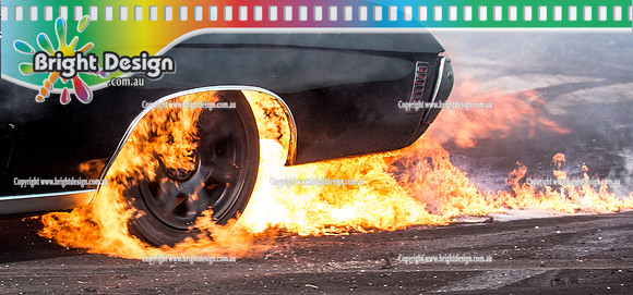 Summernats 29 SATURDAY 8 Jan 16  BDMP6906-2 Published Street Machine Summernats Edition 29  1FATRAT FIRE BURNOUT