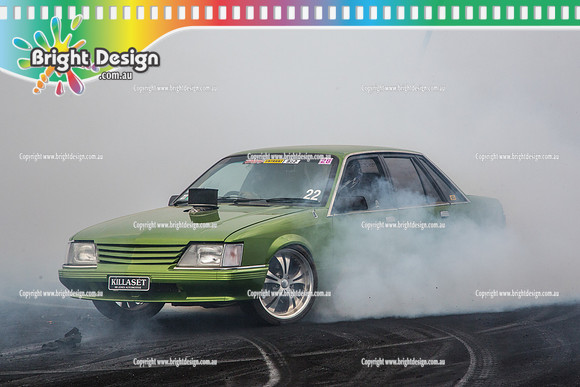 Summernats 28 Sunday 4 Jan 2015  BD  (7918)  KILLASET BURNOUT