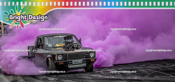 Summernats 34 Friday 7 Jan 2022  BDMP4142  FNRELAX BURNOUT