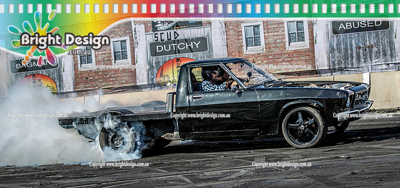 Skid City Day 4 @ Swan Hill Sept 2023 (11913) LIQUORICE BURNOUT