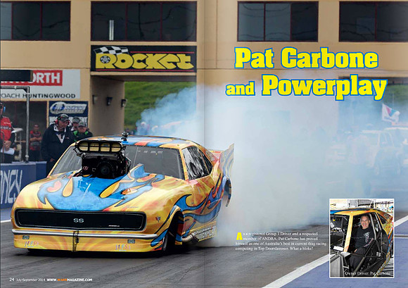 WARR Magazine Issue 1 - p24-25 Powerplay Pat Carbone