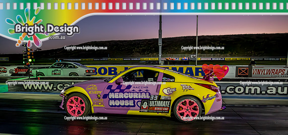 Optima Ultimate Street Car - Australia @ Calder Park 20 April 2024 (167232) Mercury Lien MERCURIAL MOUSE RACING PINK
