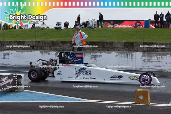 Summit Sportsman Series Rnd 1 Drag Racing 17 Jan 2015 @ Portland  (10062)  JUNIOR DRAGSTER CJD 5709 TIM BAKER