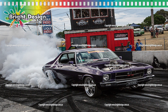 Summernats 28 Sunday 4 Jan 2015  BD  (8312)  INTENSE BURNOUT