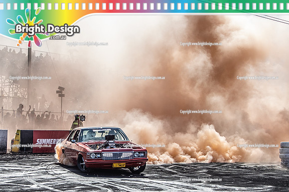 Summernats 34 Sunday 9 Jan 2022  BDMP2337  LITMUP BURNOUT
