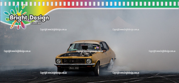 Summernats 28 Sunday 4 Jan 2015  BD  (8238)  BLO202 BURNOUT